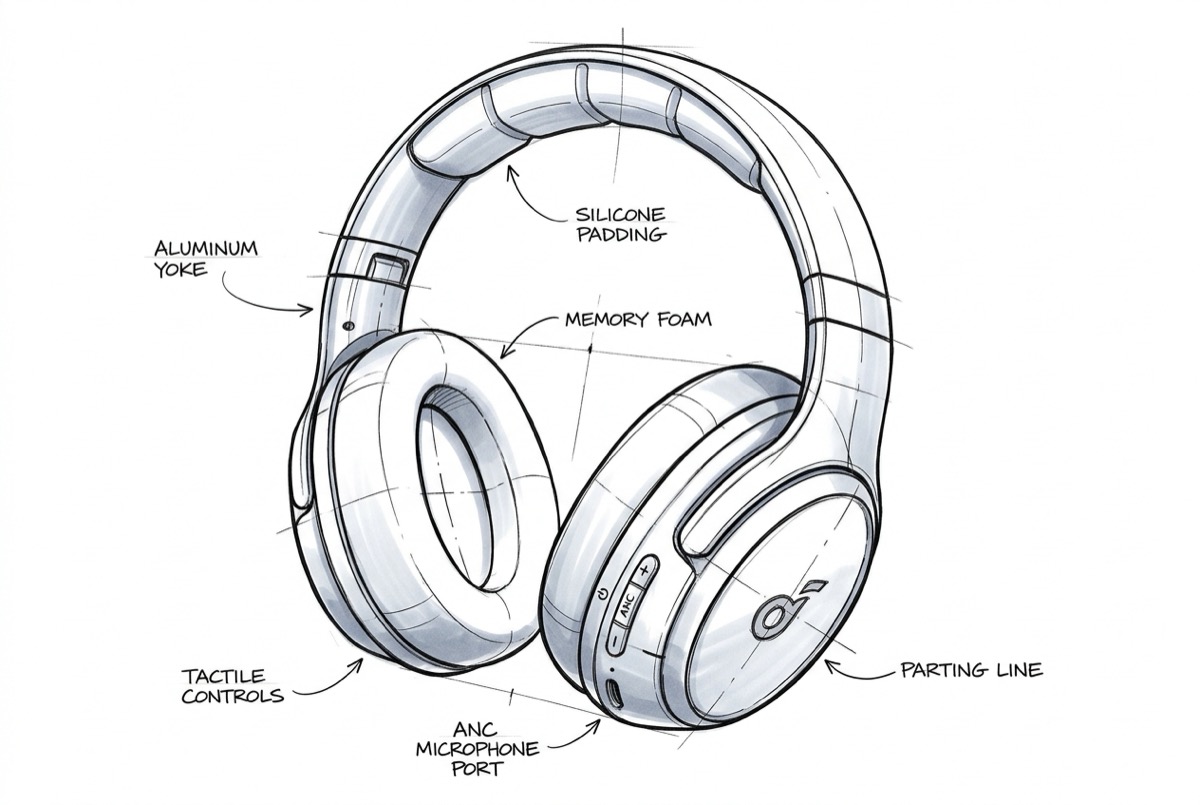 Product Design Light Render Sketch to Render AI | Turn Sketches Into Product Renders | DesignCMF